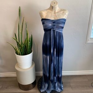 Tie dye maxi dress